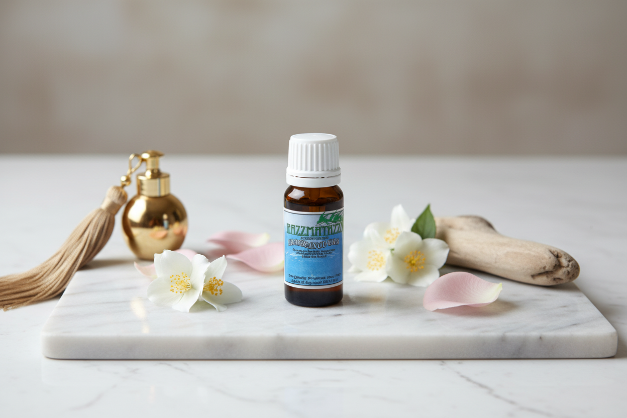 Fine Fragrance Oil 10ml in luxurious elegant setting