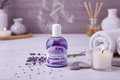 Razzmatazz English Lavender Shower Gel in luxurious spa setting