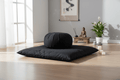 Zafu & Zabuton Meditation Set in serene meditation space